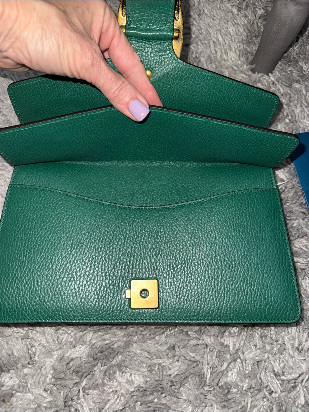 Gucci Green Leather Dionysus Shoulder Bag with Antique Gold Hardware - Picture 8 of 11